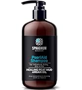 Psoriasis Shampoo 13.5 fl. Oz - Peat Mud Treatment for Itchy, Dry, and Inflammatory Red Scalp. Su...