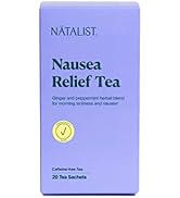NATALIST Nausea Relief Tea Ease Pregnancy Morning Sickness Calming Plant-Based Comfort Blend for ...