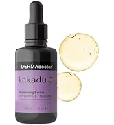 DERMAdoctor 20% Vitamin C Face Serum with Vitamin E & Ferulic Acid | Kakadu C Dermatologist-Formu...