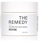 OVERTONE Haircare The Remedy Colorless Hydrating Mask with Shea Butter & Coconut Oil, Cruelty-Fre...