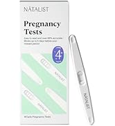 Natalist Pregnancy Tests Early Home Detection Kit for Women - Clear & Accurate Rapid Results Ease...