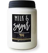Milkhouse Candle Company, Farmhouse Collection, 26 Ounce Canning Jar, Milk & Sugar