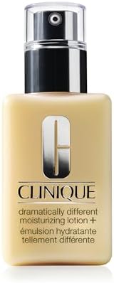 Clinique 3-Step Dramatically Different Moisturizing Lotion+ | Face Moisturizer For Dry to Dry Combination Skin Types | With Glycerin | Hydrating, 4.2 Fl Oz