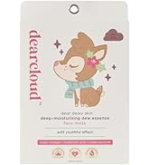 dearcloud Dear Dewy Skin Deep Moisturizing Dew Essence Face Mask, Korean Sheet Mask - Vegan Colla...