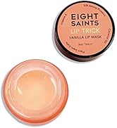 Eight Saints Lip Trick Vanilla Lip Mask, Natural and Organic Lip Gloss Treatment for Full Lip Ren...