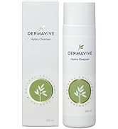 Dermavive Gentle Facial Cleanser for Women & Men (8.45 oz) Deep Cleansing Hydra Cleanser Face Was...