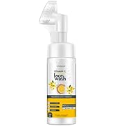 Unisaif Vitamin C Foaming Face Wash – Natural Facewash Deep Cleansing Hydrating and Exfoliating F...