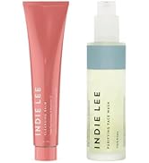 Indie Lee Double Duty Skin Care Bundle for Oily & Acne-Prone Skin - Double Cleansing Kit - Includ...