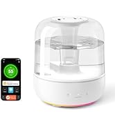 Airversa Humidifiers for Home Bedroom Large Room Smart Works with Apple Home over Thread 5.5L Coo...