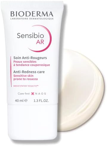 Bioderma - Sensibio AR Cream - Facial Redness Relief Lotion - Skin Soothing and Moisturizing - Face Lotion for Sensitive Skin