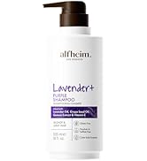 ALFHEIM Lavender PURPLE Shampoo for Hair for Women, deeply moisturizes and leaves hair brighter f...