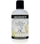 Legend's Creek Farm Lotion, Premium Goat Milk Lotion, Body, Hand & Face Lotion for All Skin Types...