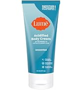 Lume Acidified Body Cream - Smooth Appearance of Rough, Bumpy Skin - Paraben Free, Lanolin Free, ...