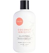 DANI Naturals Conditioner – Coconut Hibiscus, Strengthening & Hydrating for Dry or Damaged Hair, ...