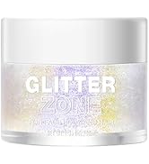Holographic Body Glitter Gel, Ultra Fine Glitter Gel for Face, Hair, Body, Nail, Eyeshadow, Long ...