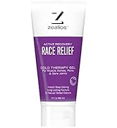 Zealios Race Relief Fast Acting Pain Relief Menthol Gel for Aches & Arthritis Pains - 3oz Tube