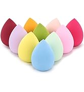 BTYMS 10 Pieces Makeup Sponge Blenders Beauty Sponges Egg Shaped Blending Sponge Foundation Appli...