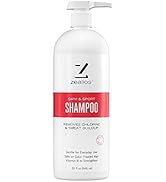 Zealios Sport Clarifying Shampoo, 32 oz Pump Bottle for Extremely Damaged Hair, Pool Hair Repair ...