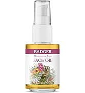 Badger Balm - Damascus Rose Antioxidant Face Oil - Certified Organic,1 oz.