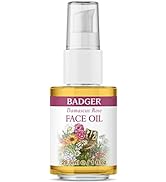 Badger Balm - Damascus Rose Antioxidant Face Oil - Certified Organic,1 oz.