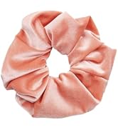 Velvet Scrunchie for Women & Girls – Premium Skinny or Medium Hair Ties – Present for Valentine’s...