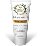 Luxura Sciences 2% Salicylic Acid Anti Acne Gel Face Wash | Fights Acne & Unclog Pores | Controls...