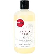 DANI Naturals Moisturizing Body Wash - Citrus Rose Scent with Organic Aloe Vera & Natural Glyceri...