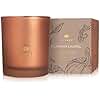 Thymes Scented Candles for Home Decor - Luxury Home Fragrance Gifts for Women & Men - Fall Candles with Creamy Pumpkin, Nutmeg, & Cinnamon - Burnt Orange (Pumpkin Laurel, 6.5 oz)