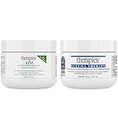 Theraplex Bundle AIM Cream (3 Oz) and Eczema Therapy (6 Oz) - Helps Maximum Strength Relief for E...