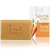 Fair & White Original Exfoliating Soap - Repairing & Nourishing, 200g / 7oz with Carrot Oil