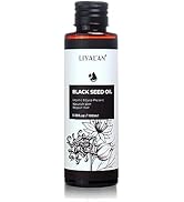 LIYALAN Black Seed Oil Cold Pressed Liquid - 100% Pure, Natural for Hair Growth, Skin, Face, Mass...
