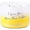 Vanilla Caramel Latte Candle - 3-Wick Soy Scented Candle, 15.8 oz - Coffee Shop Scent, Aromatherapy, Long-Lasting Clean Burn - Cozy Café Vanilla & Caramel Gift Candle