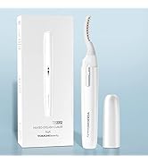 Heated Eyelash Curlers: Electric Eyelash Curler with Comb - Lash Curler for Lasting Natural Curli...