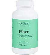 NATALIST Fiber Psyllium Husk Supplement 2,175 mg Daily Plant-Based Prebiotic for Digestive Wellne...
