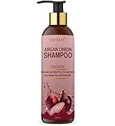 Unisaif Argan Onion Organic Shampoo, Reduces Hairfall & Frizz, Strengthens Hair, Improves Shine &...