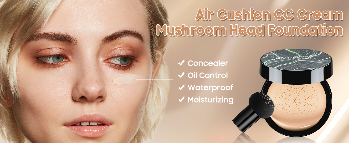 Air Cushion CC Cream Mushroom Head Foundation