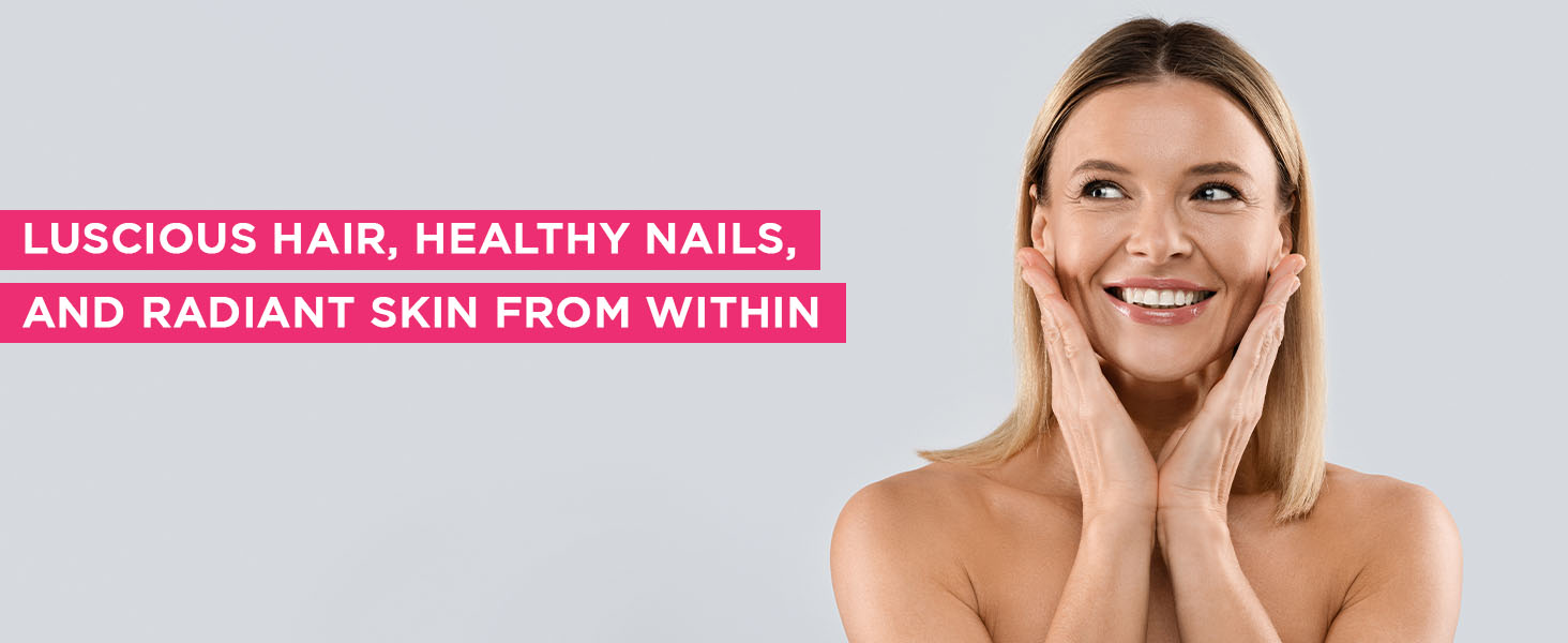 Biotin for hair nails and skin