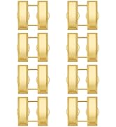 BENECREAT 4 Pairs Captain Bars Collar, 1x1 Inch Custom Collar Alloy Insignia Finish Police Milita...