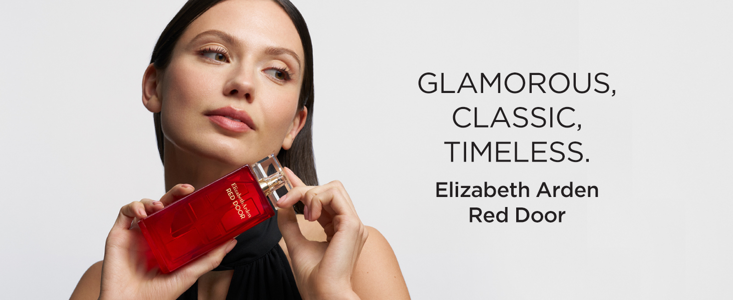 Elizabeth Arden Red Door Eau de Toilette with model