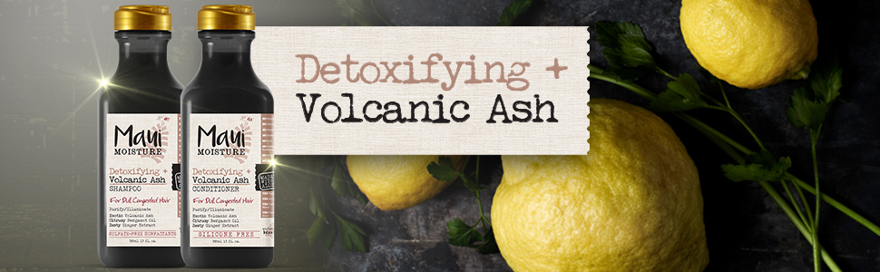 Detox Volcanic Ash cleanse rejuvinate deep clean