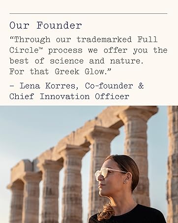 We offer you the best of science and nature - Lena Korres, Co-founder & Chief Innovation Officer