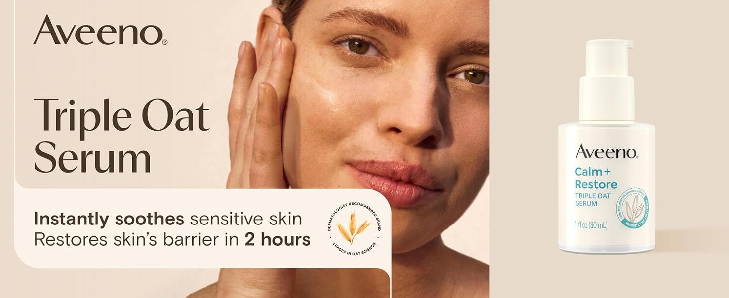 Aveeno Calm Restore Gel Moisturizer, face moisturizer,  women men moisturizer, sensitive skin, face