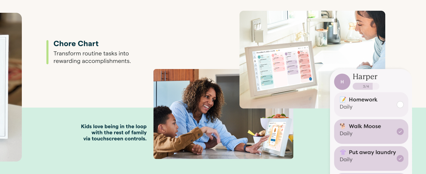 Chore Chart. Transform routine tasks into rewarding accomplishments.