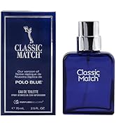 PB ParfumsBelcam Classic Match our Version of Polo Blue EDT, 2.5 Fl Oz, Fruity