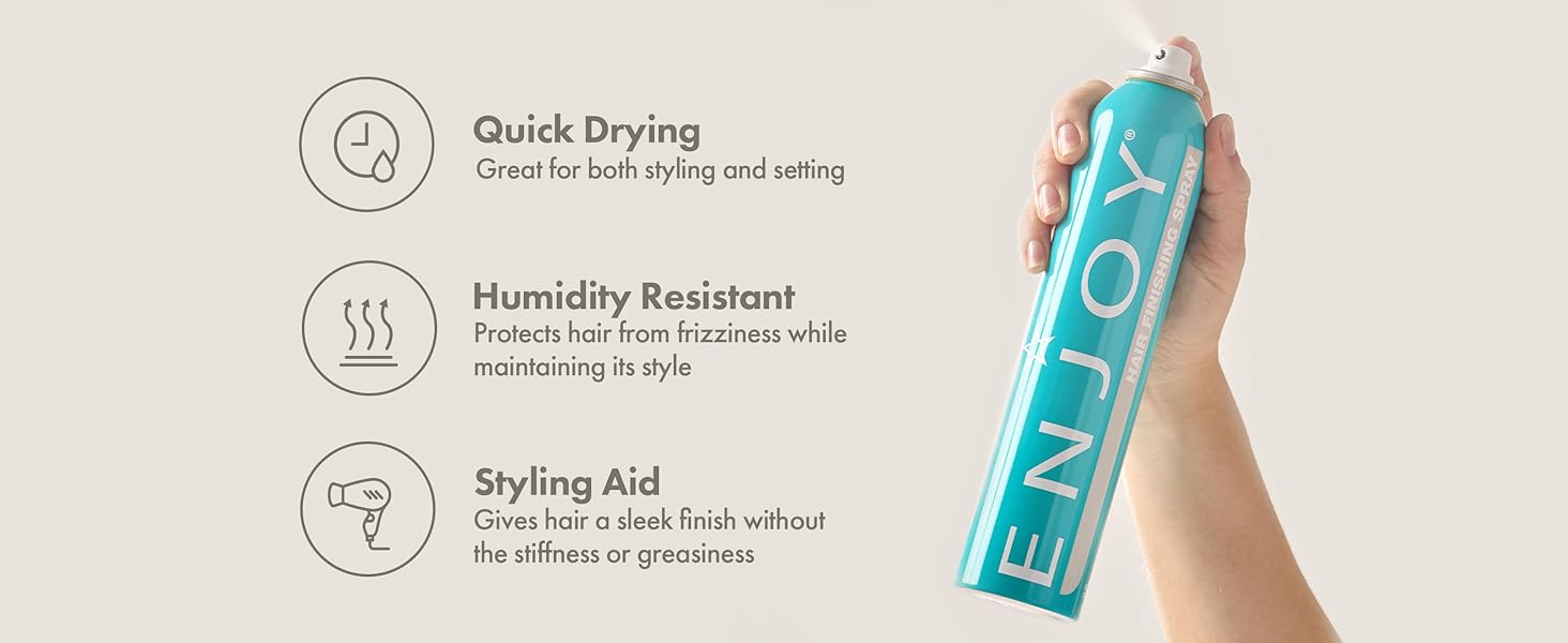 Product sprayed