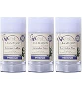 A La Maison de Provence Natural Aluminum-Free Deodorant Traditional French Milled Formula | Long ...
