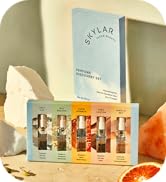 Skylar Perfume Discovery Spray Sampler Set - Salt Air, Isle Escape, Capri Summer, Pink Canyon, Va...
