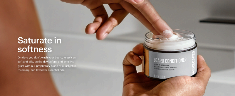 manscaped beard conditioner softener face hair