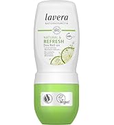 lavera Deo Roll-On Natural & Refresh - Roll On Deodorant for 48h Protection - with Natural Minera...