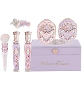 Flower Knows Violet Strawberry Rococo Makeup Box Set, 7 Pack Makeup Box with Mirror, Lip Gloss2, ...